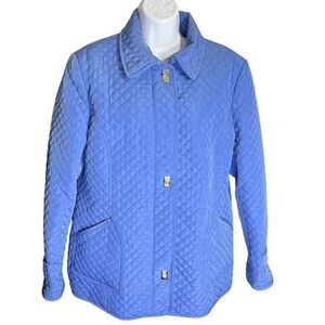 Women’s Mackintosh Quilted Jacket. Light Blue size Large Lined